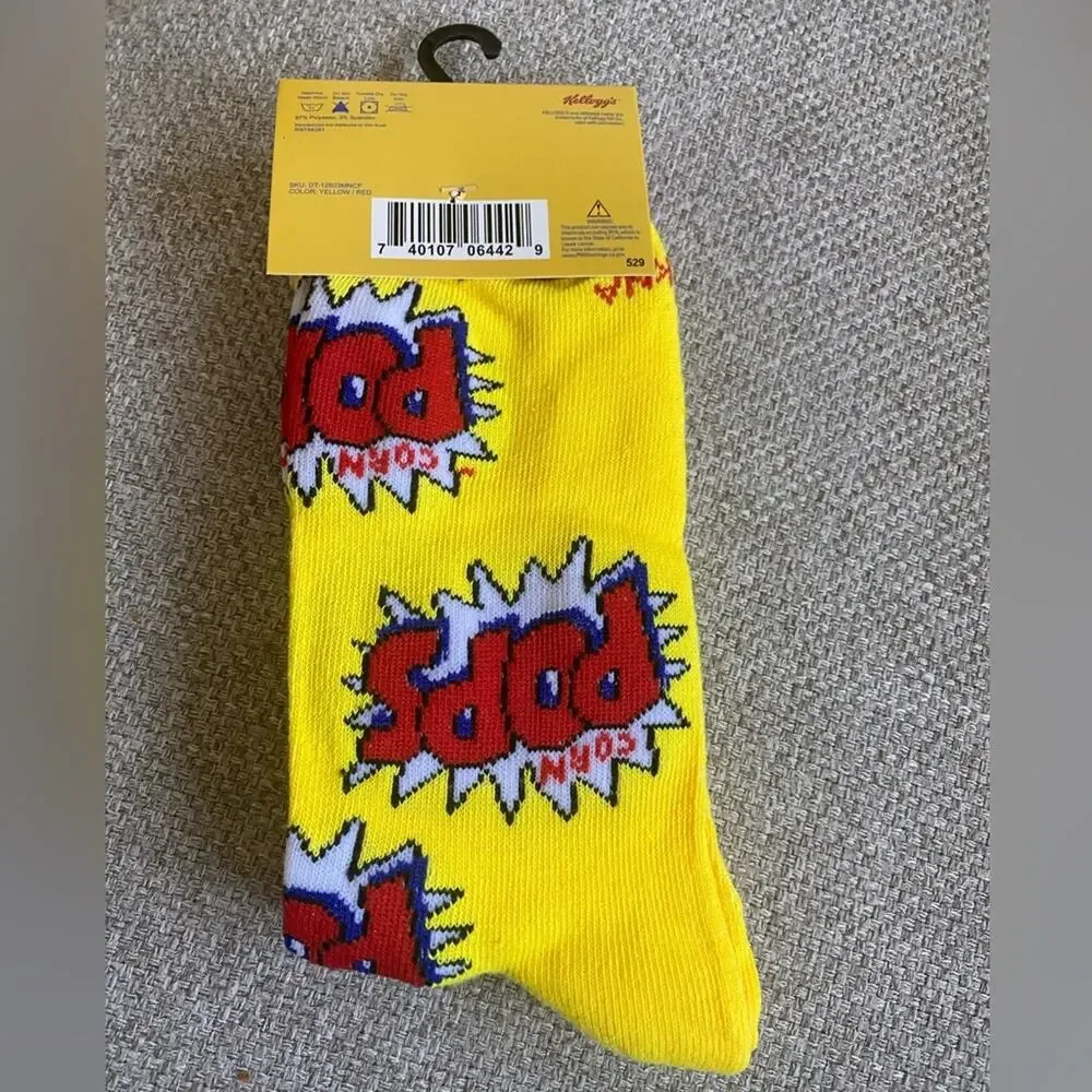 Kellogg’s Corn Pops Novelty Crew Socks